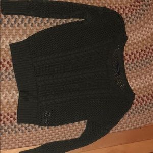 American eagle knitted green sweater